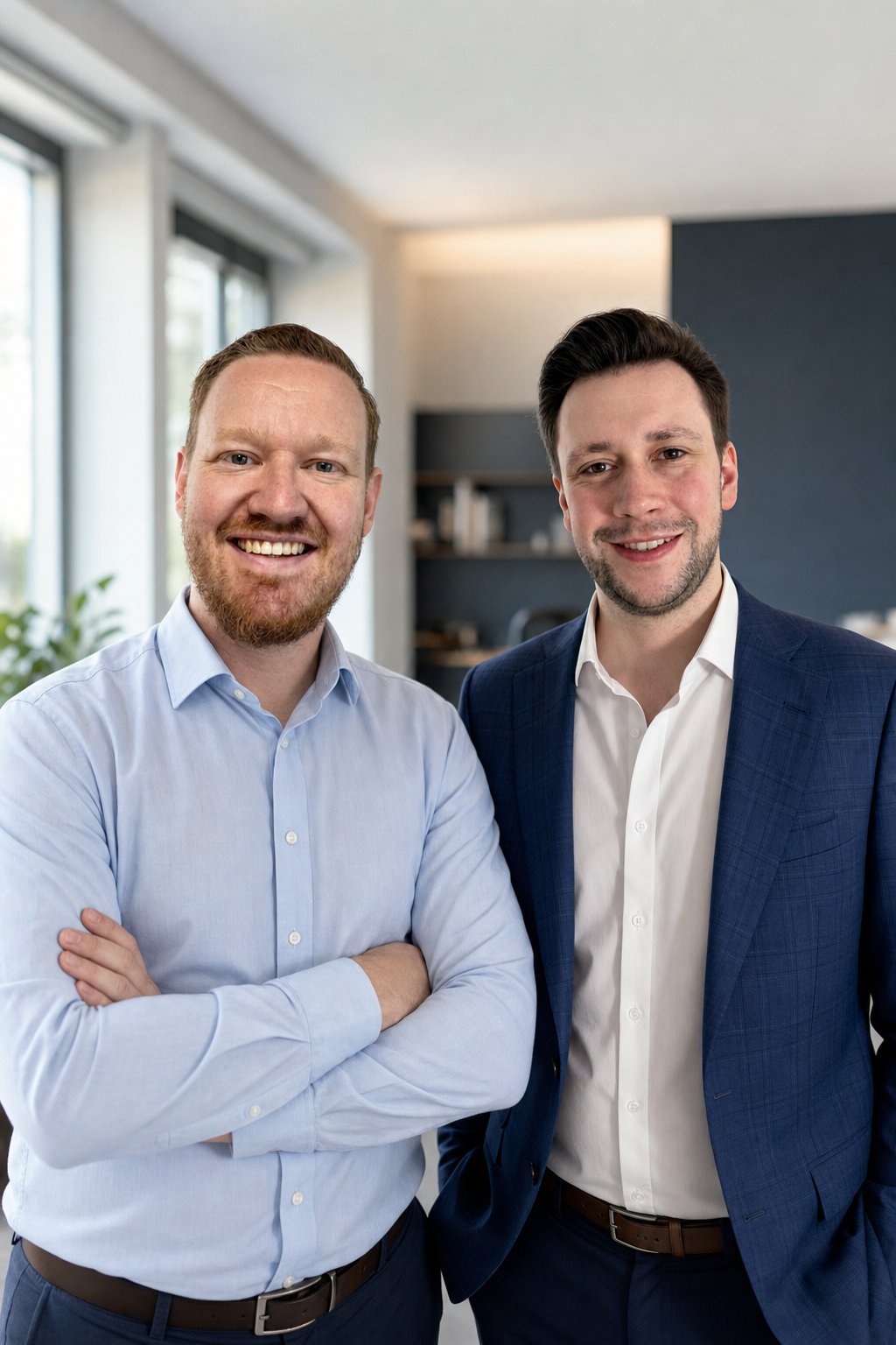Robert Pesch und Moritz Knoche, Steuerberater und Partner der NOWO